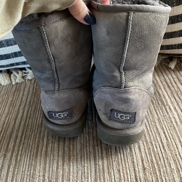 Gray Classic Ugg Boots - Picture 3 of 3